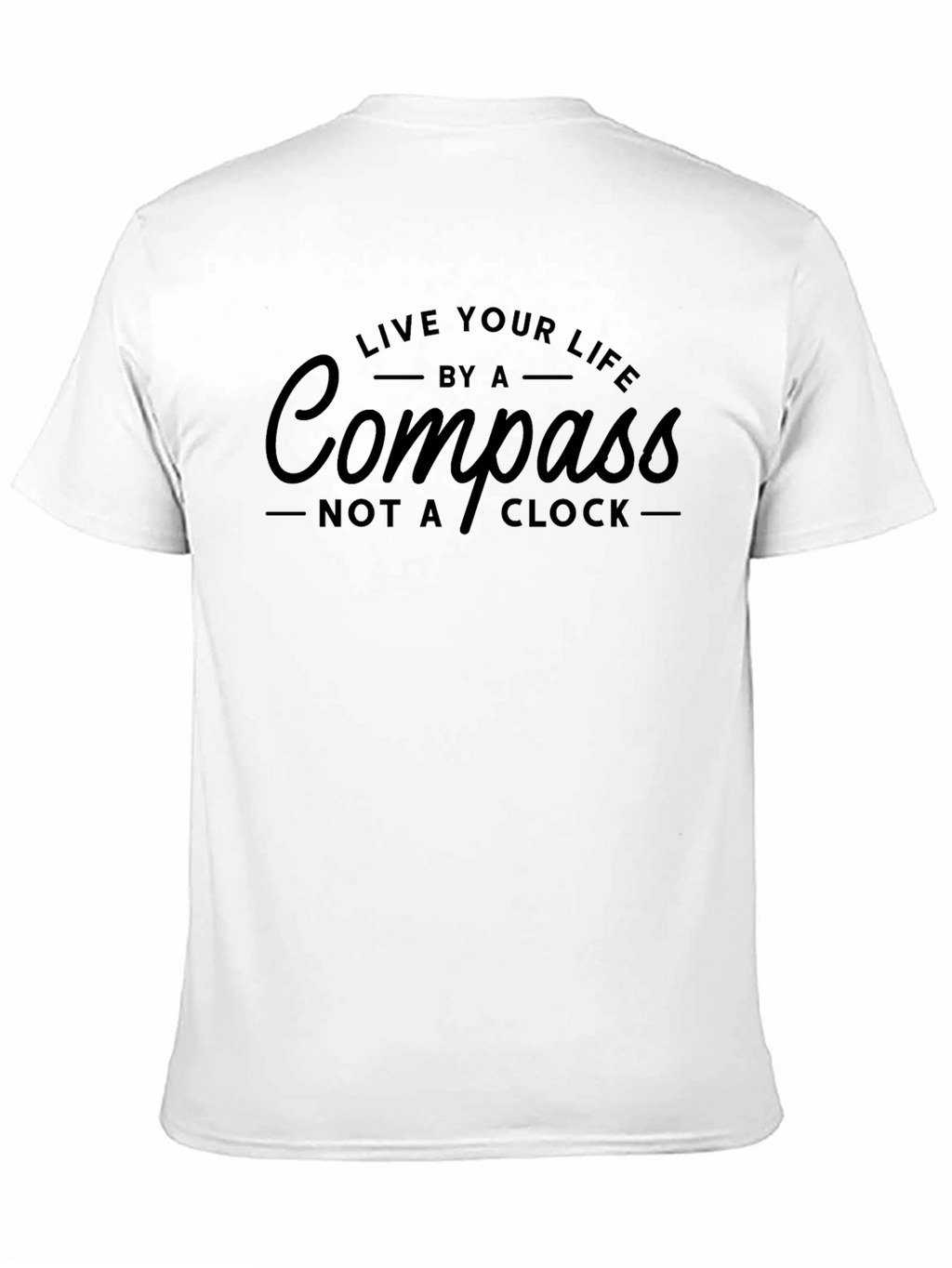 Compass Graphic Black T-Shirt