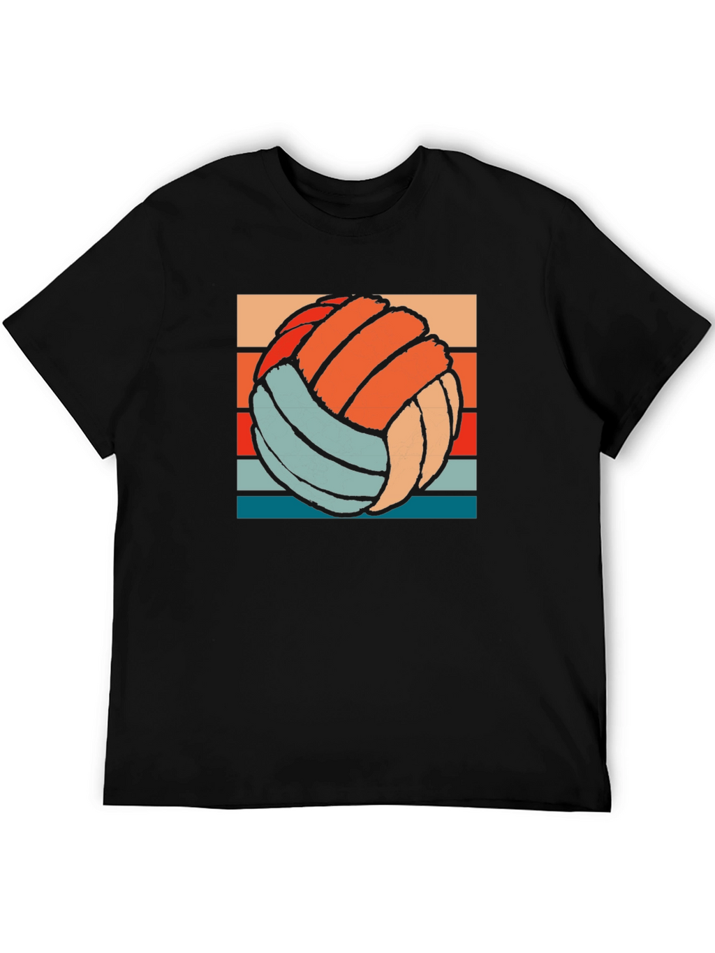 Retro Volleyball Graphic Tee