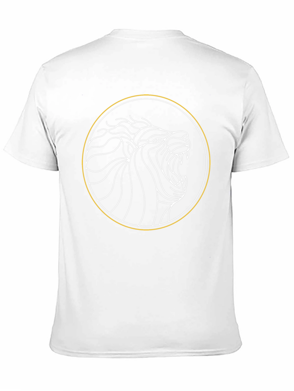Lion Circle Graphic Tee - Bold Style