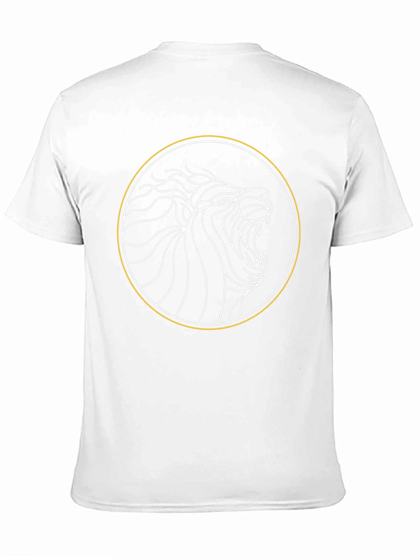 Lion Circle Graphic Tee - Bold Style