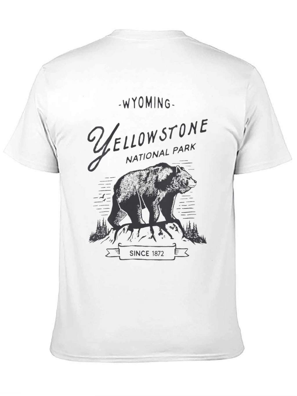 Yellowstone National Park Bear Graphic Tee