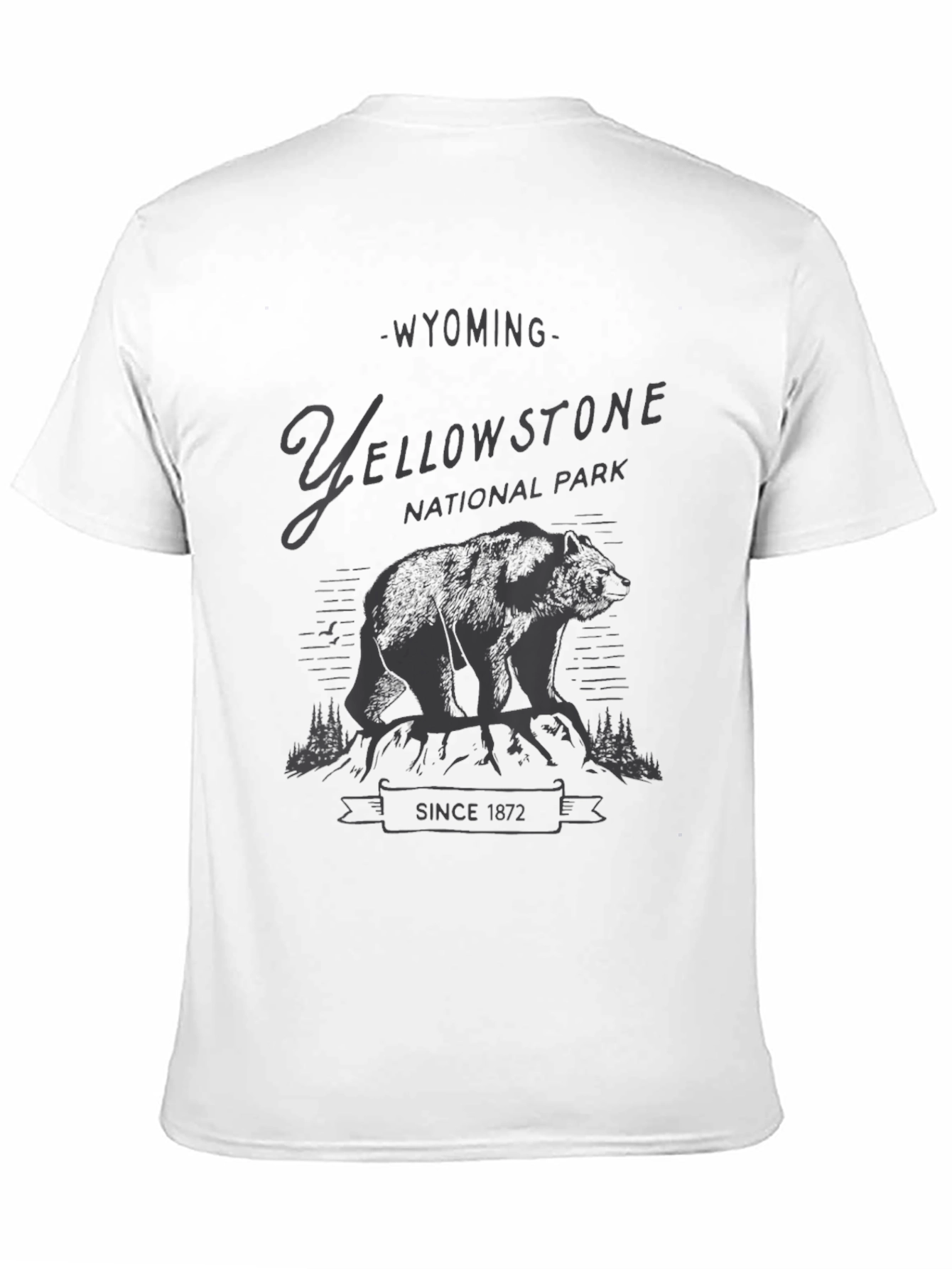 Yellowstone National Park Bear Graphic Tee
