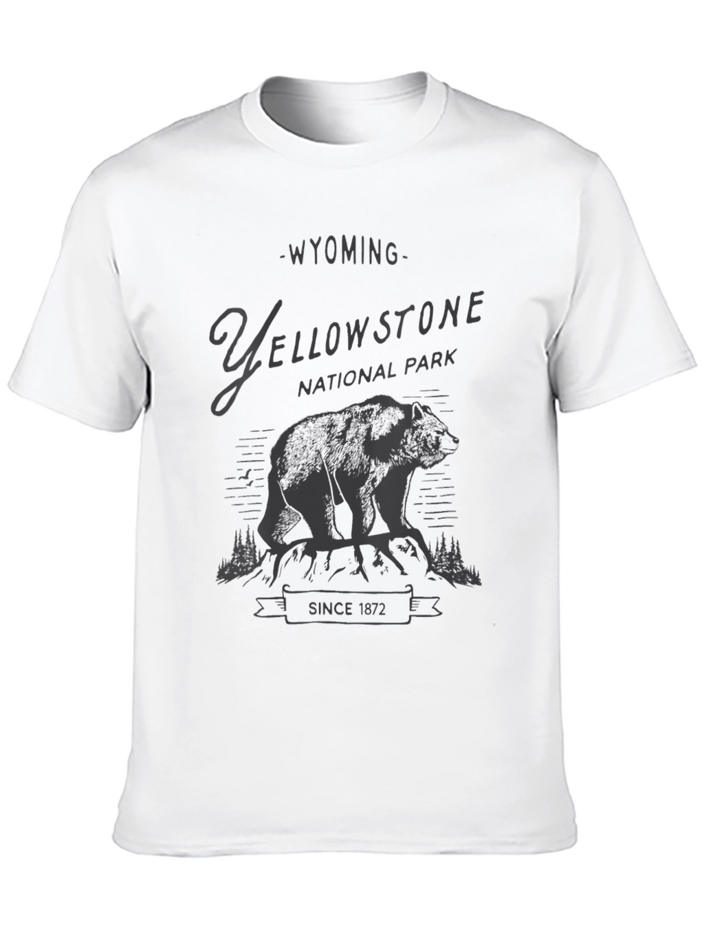 Yellowstone National Park Bear Graphic Tee
