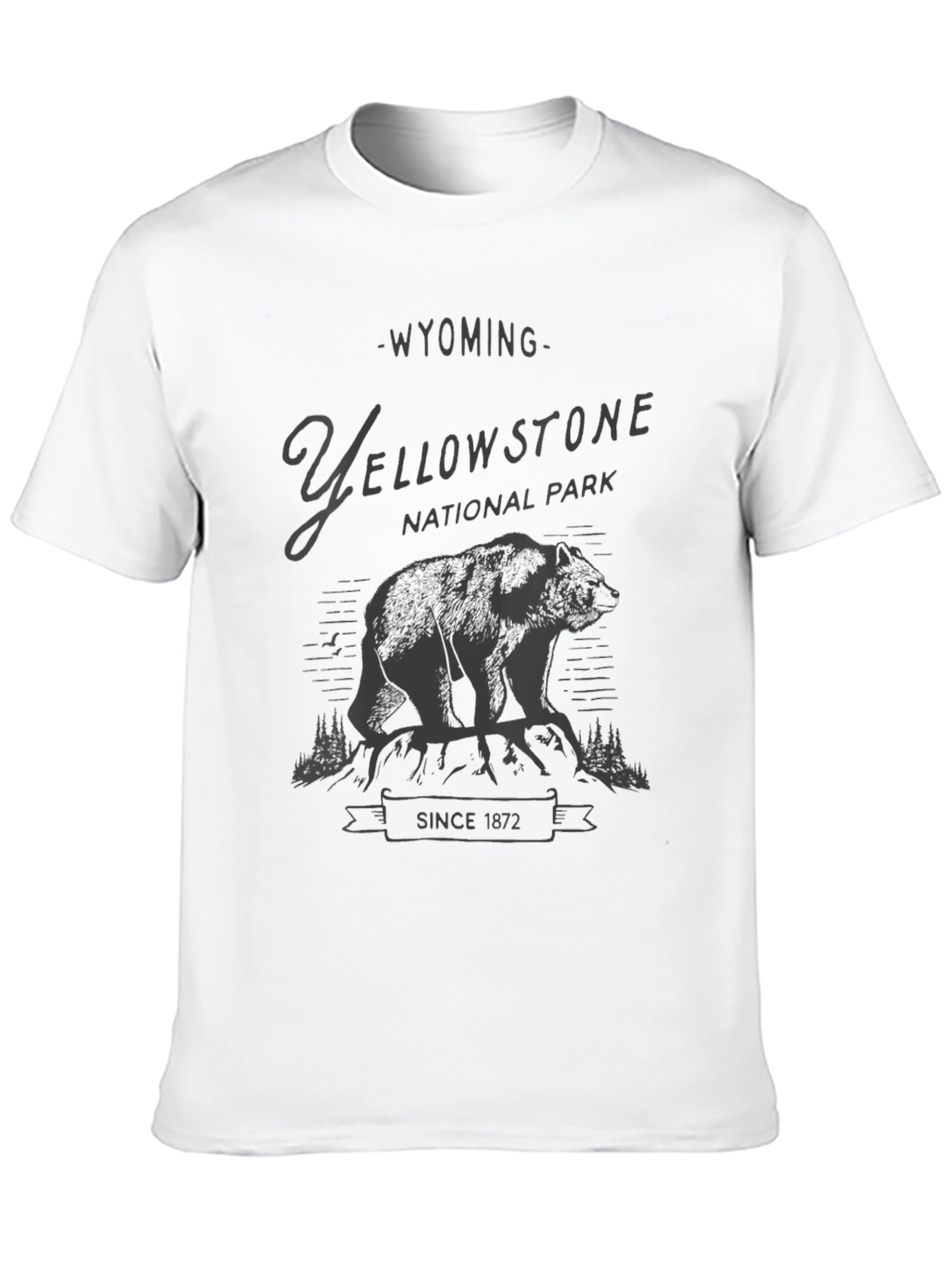 Yellowstone National Park Bear Graphic Tee