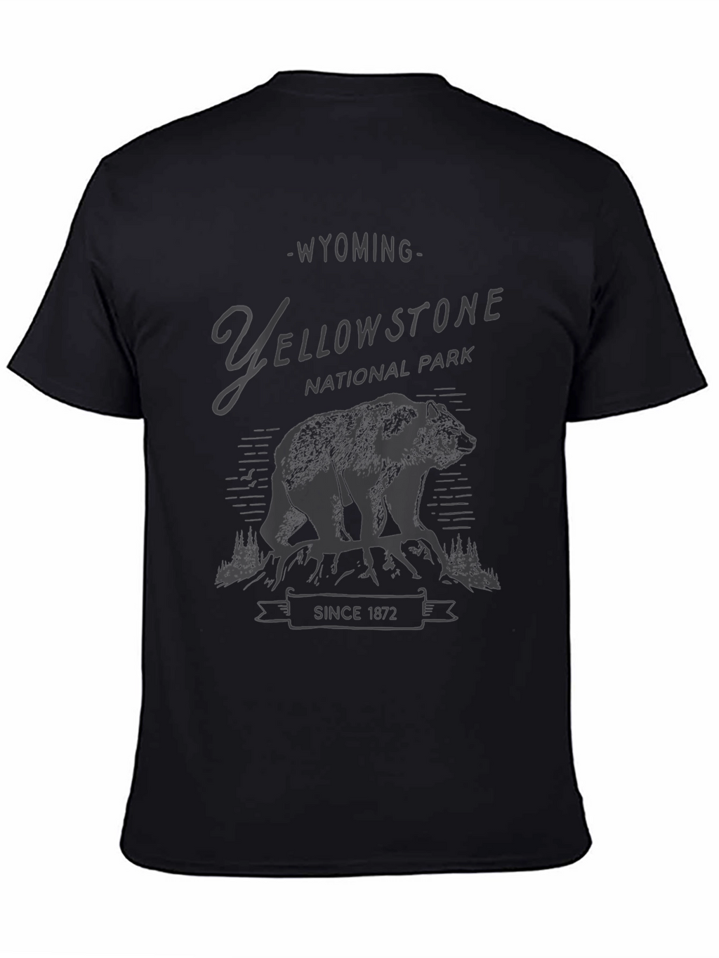 Yellowstone National Park Bear Graphic Tee