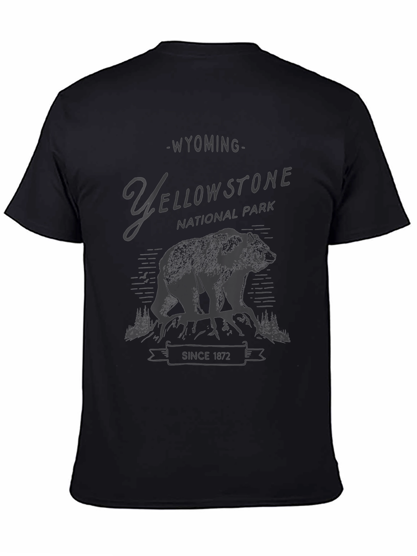 Yellowstone National Park Bear Graphic Tee