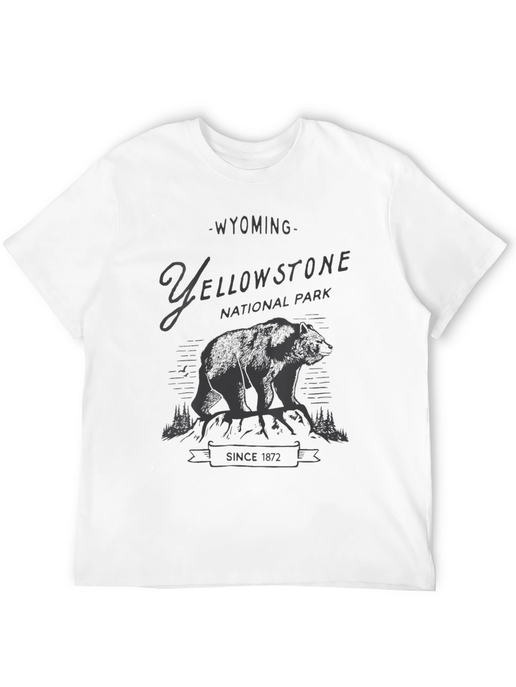 Yellowstone National Park Bear Graphic Tee