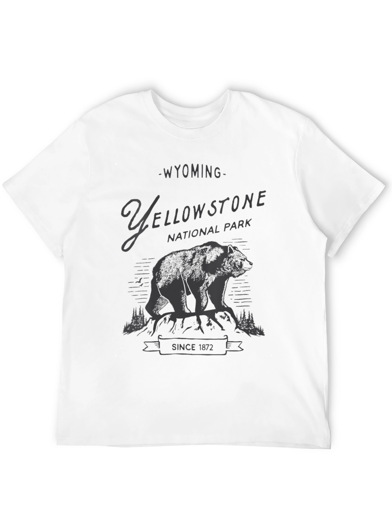 Yellowstone National Park Bear Graphic Tee