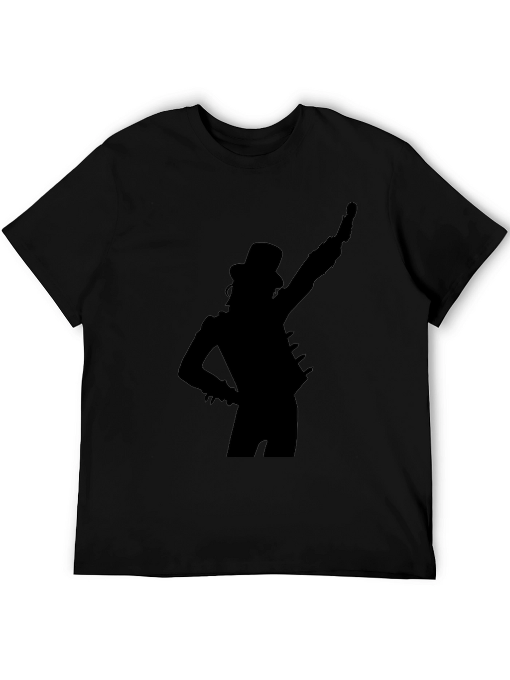 Slash Silhouette Black T-Shirt