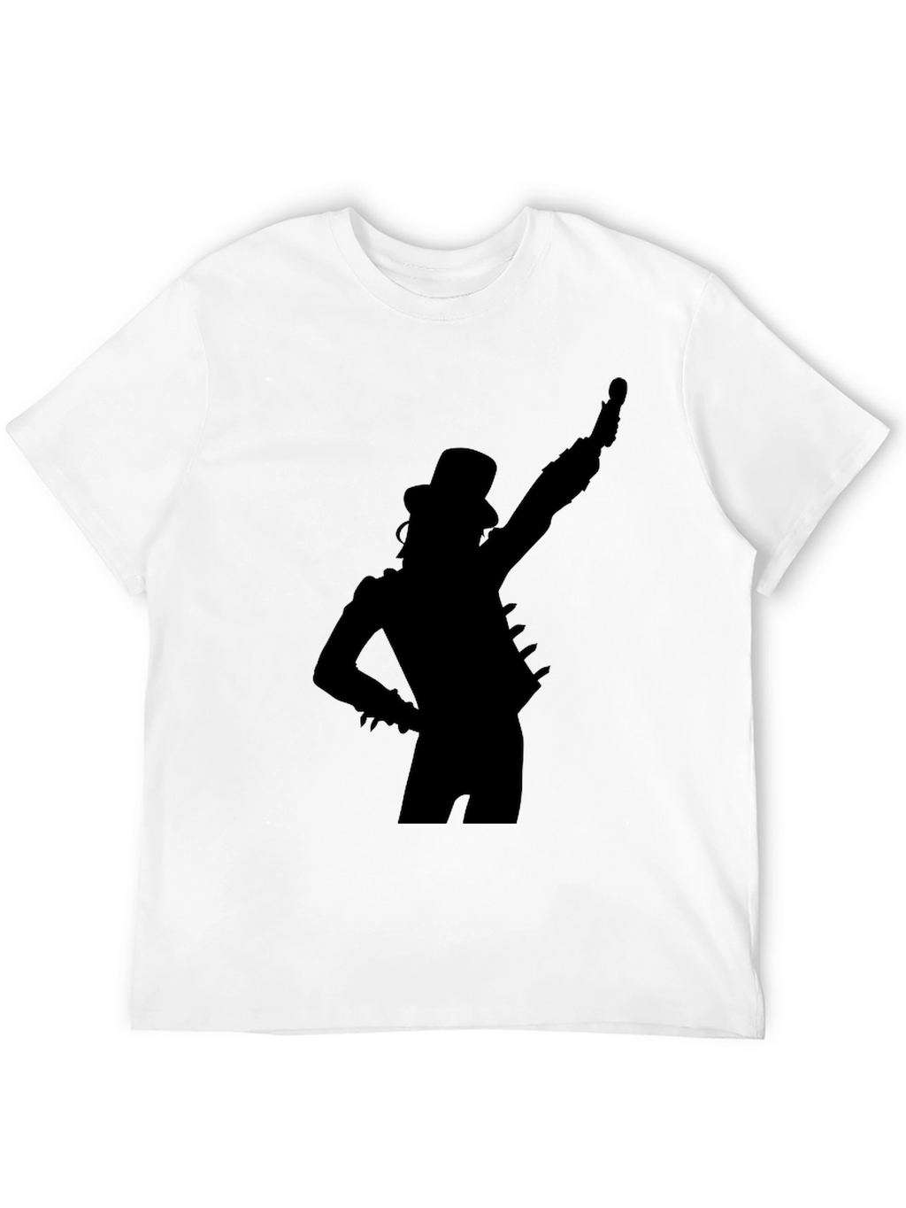Slash Silhouette Black T-Shirt