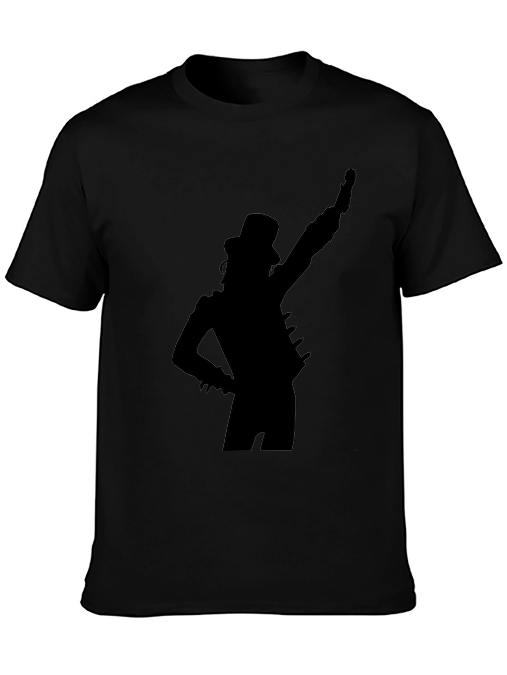 Slash Silhouette Black T-Shirt