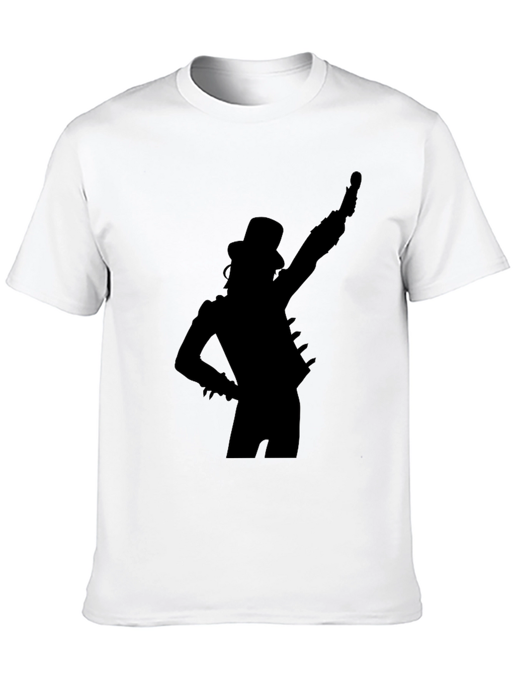 Slash Silhouette Black T-Shirt