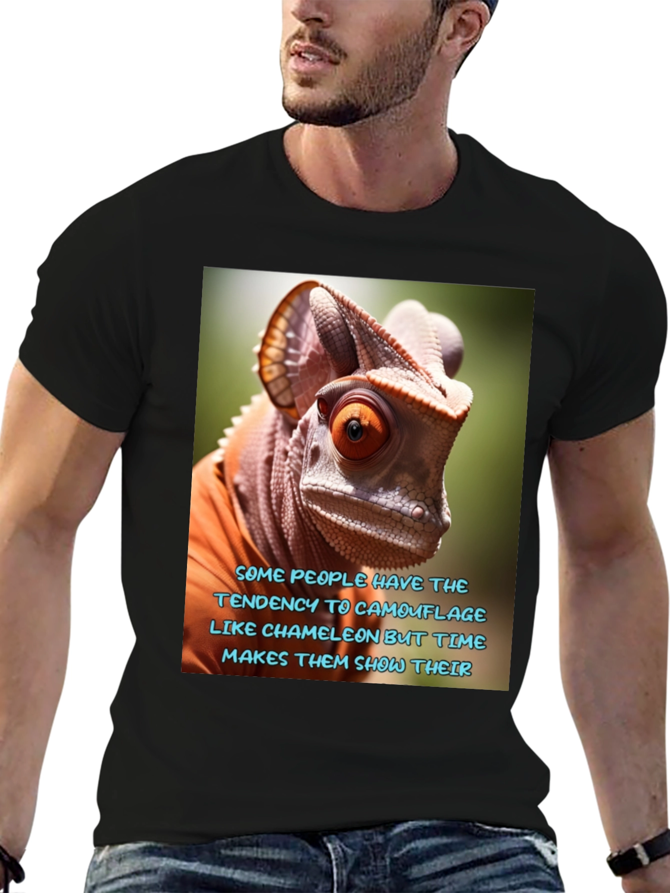 Chameleon Tee: Time Reveals All