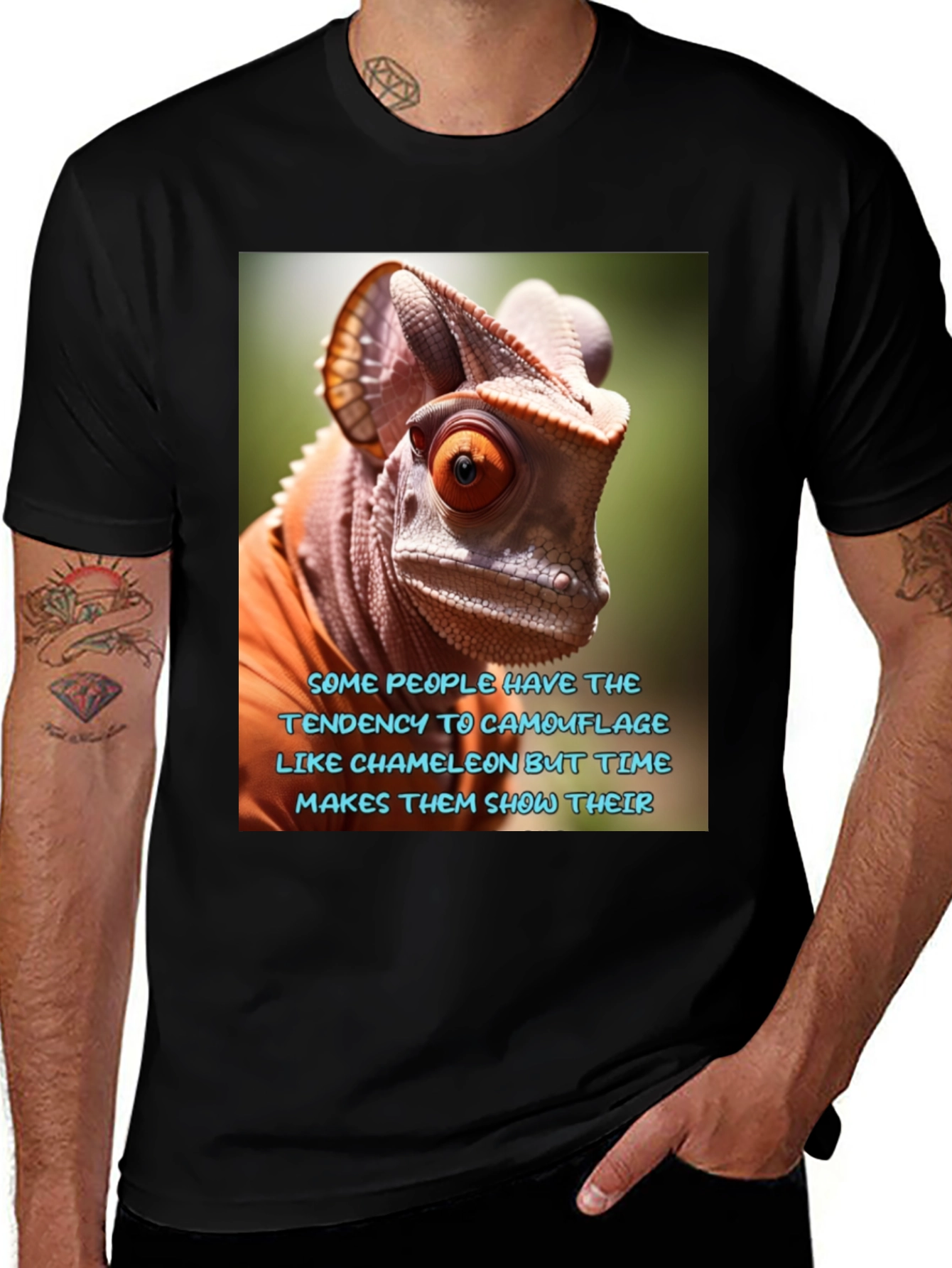 Chameleon Tee: Time Reveals All