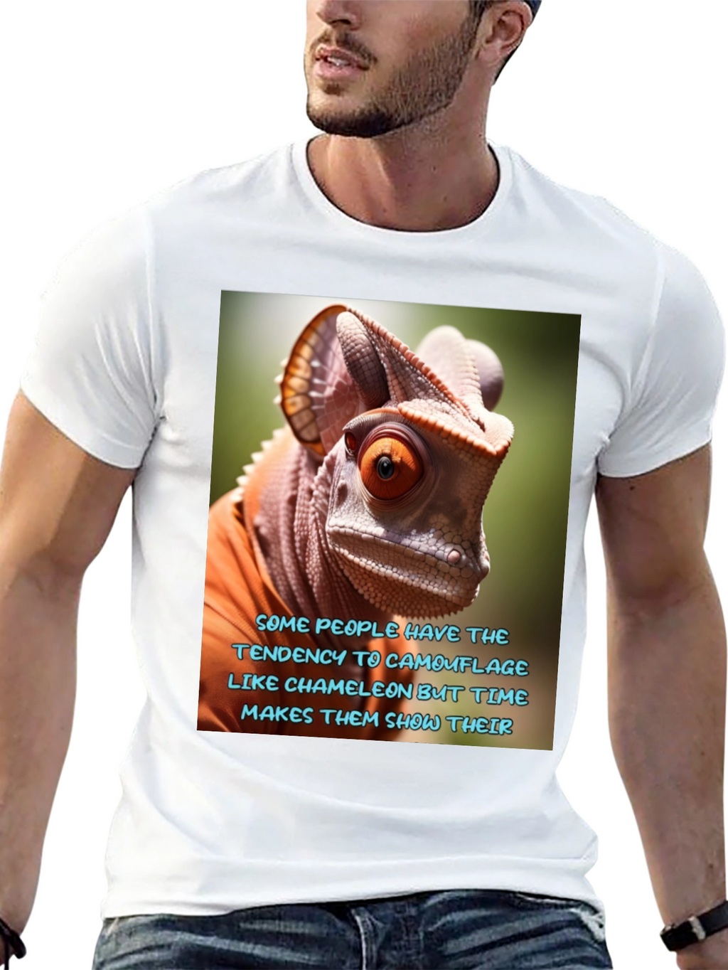 Chameleon Tee: Time Reveals All