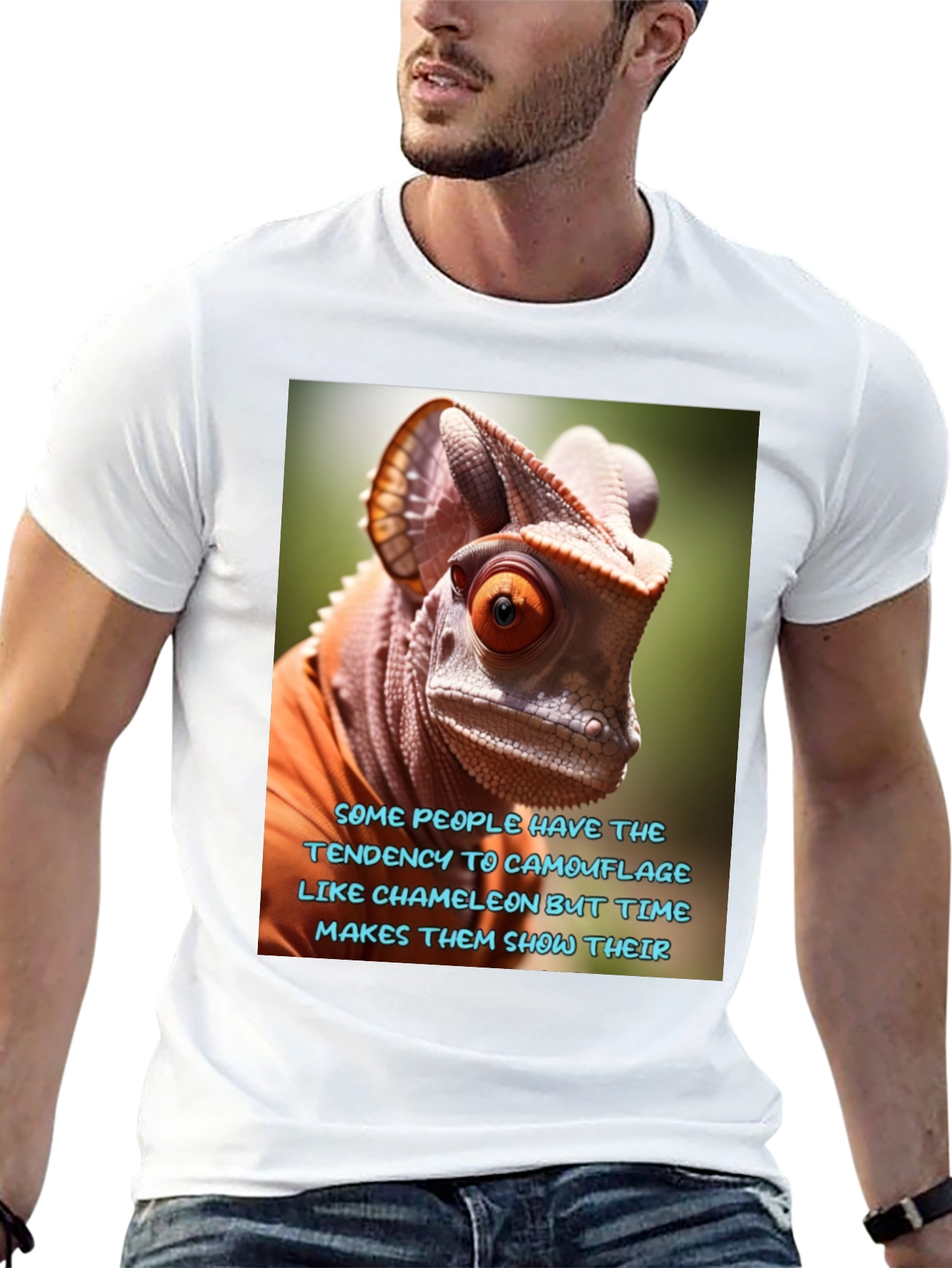 Chameleon Tee: Time Reveals All