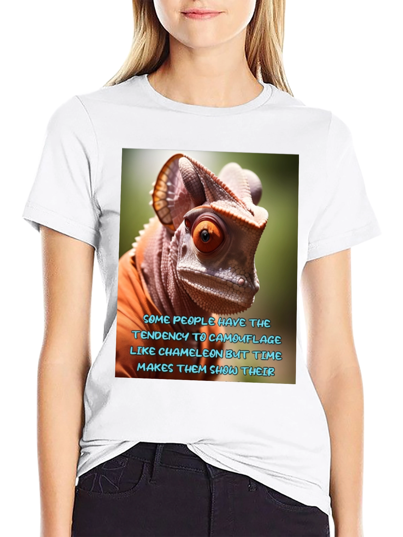 Chameleon Tee: Time Reveals All