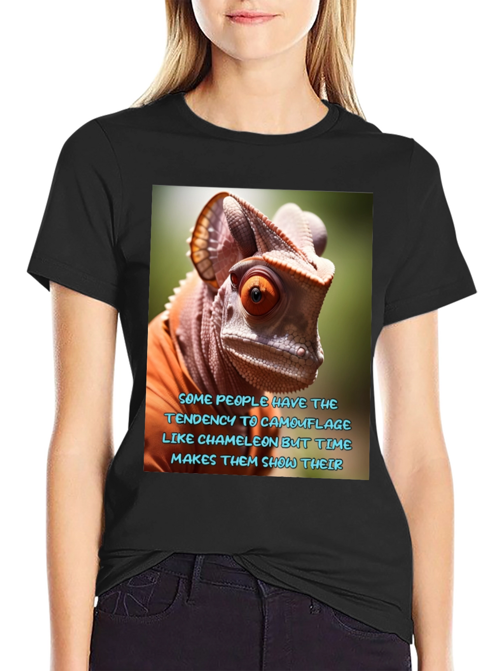Chameleon Tee: Time Reveals All