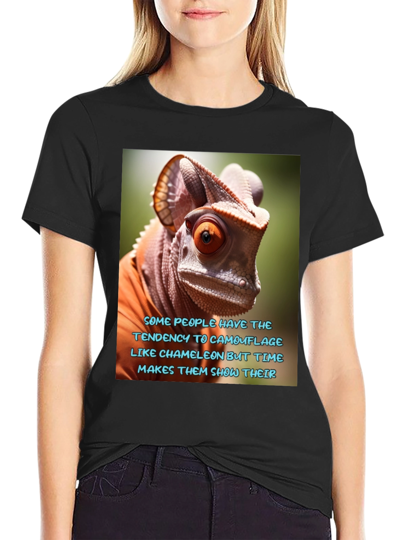 Chameleon Tee: Time Reveals All