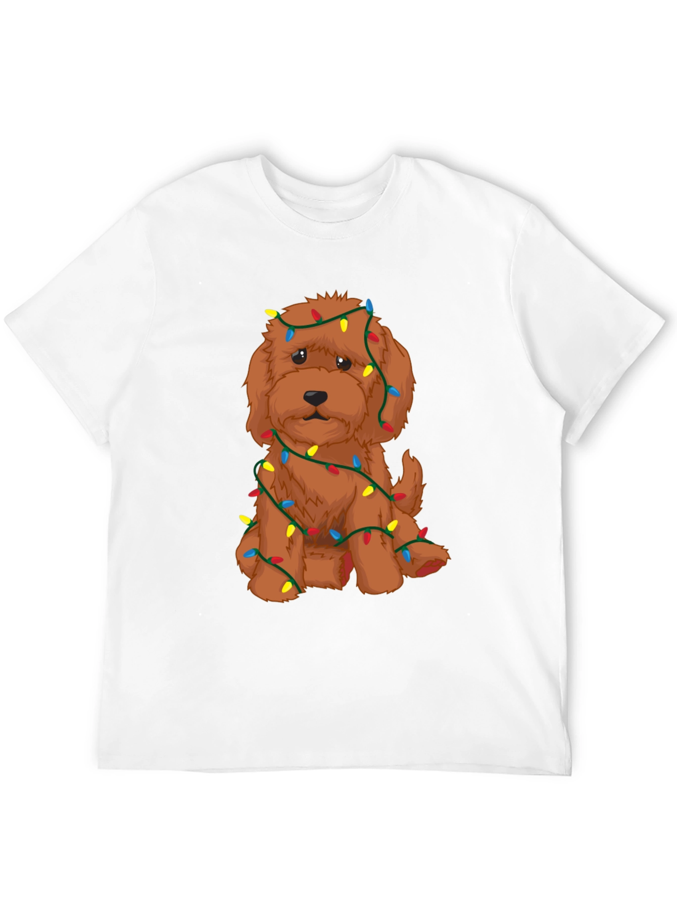 Festive Doodle Christmas Lights T-Shirt