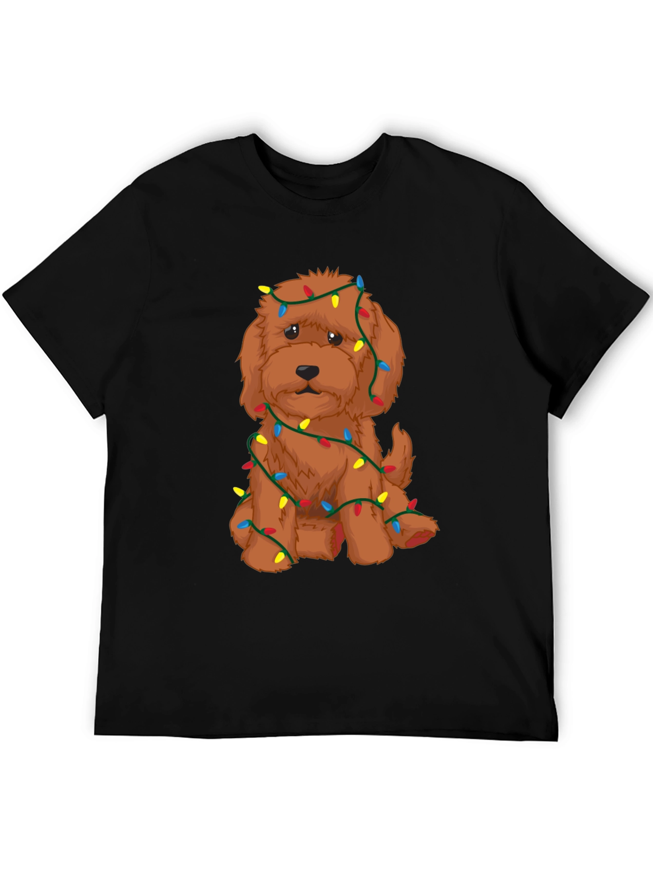 Festive Doodle Christmas Lights T-Shirt