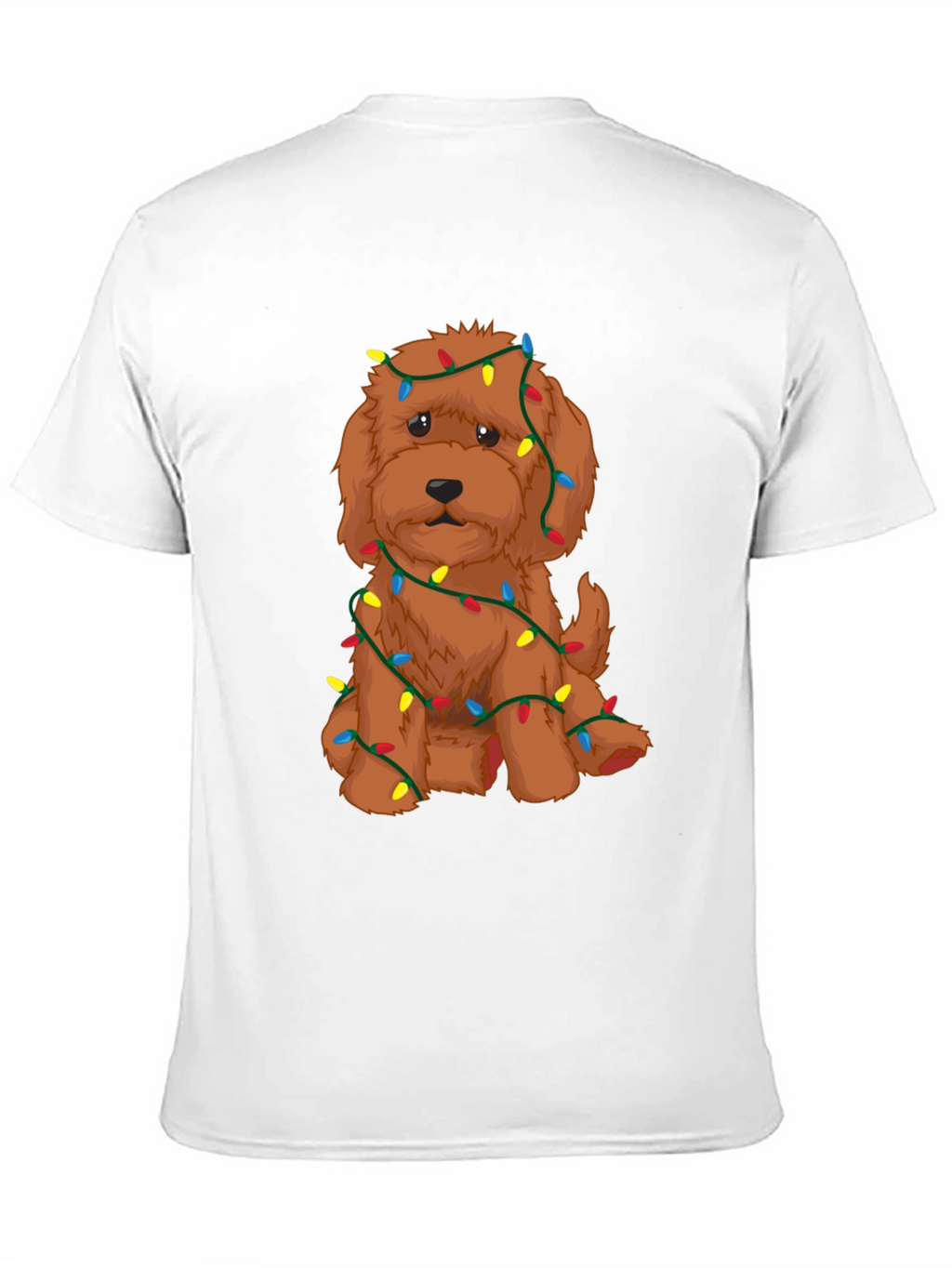 Festive Doodle Christmas Lights T-Shirt