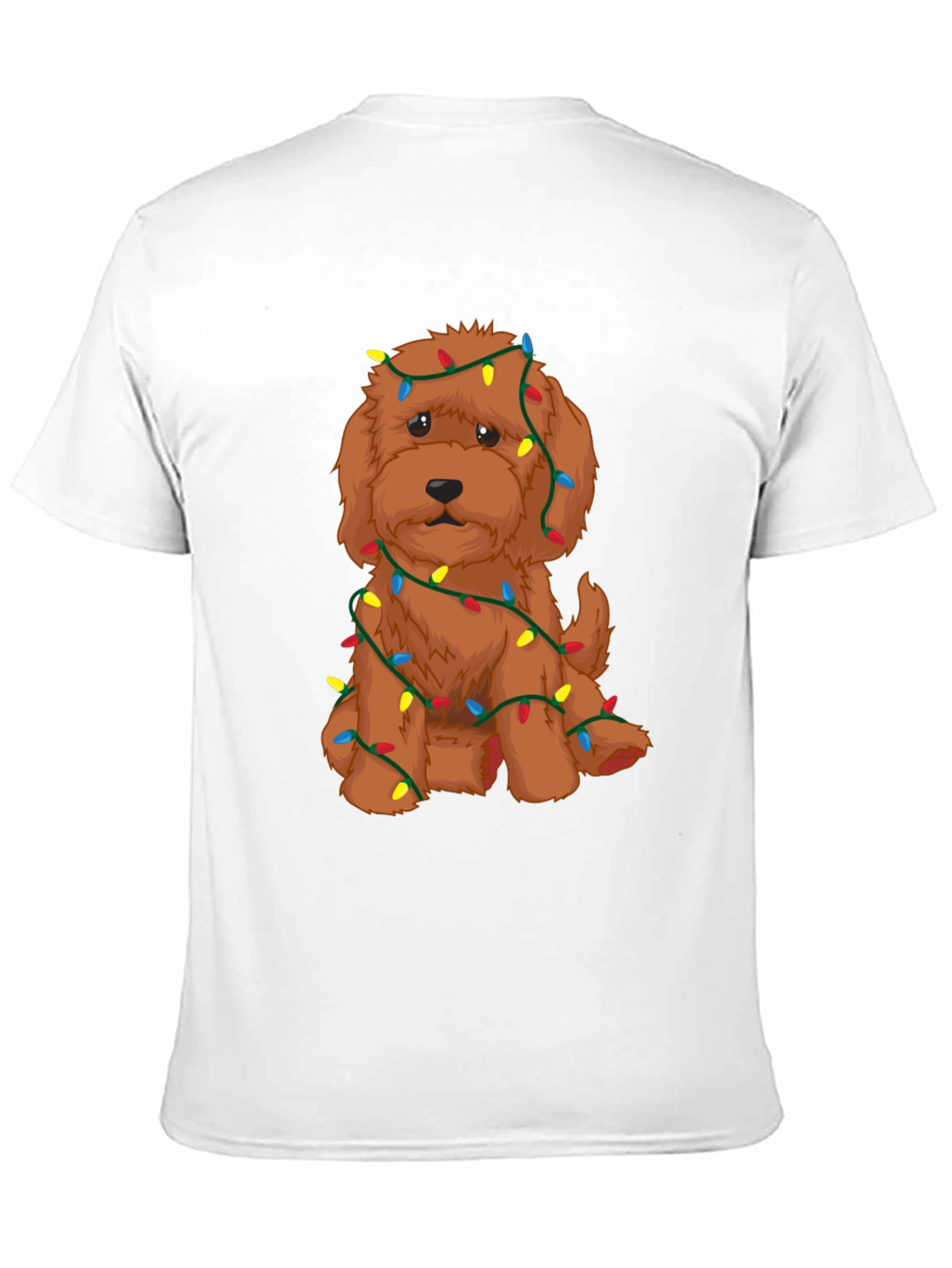Festive Doodle Christmas Lights T-Shirt