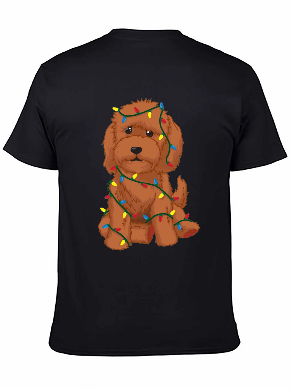 Festive Doodle Christmas Lights T-Shirt