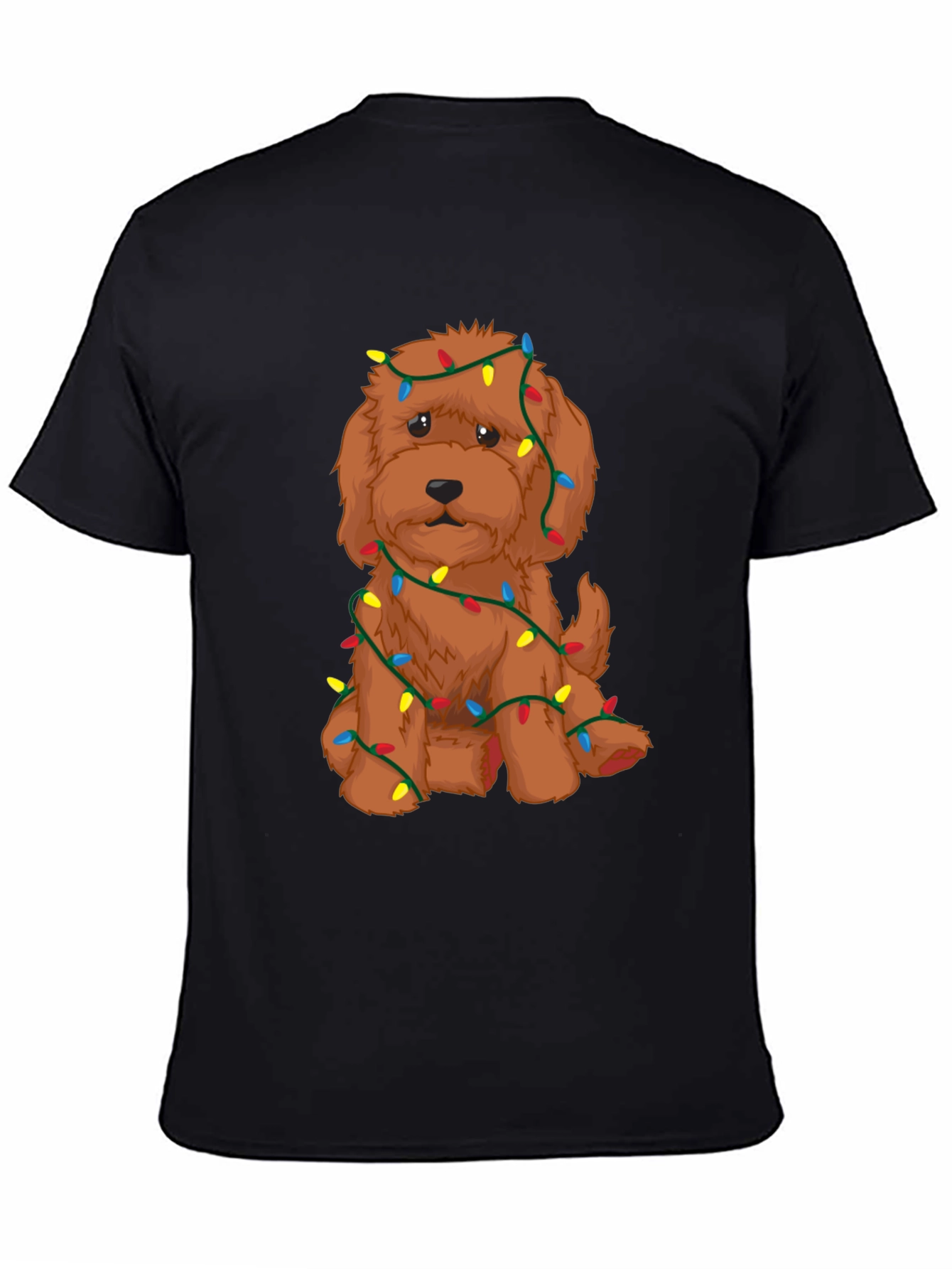 Festive Doodle Christmas Lights T-Shirt