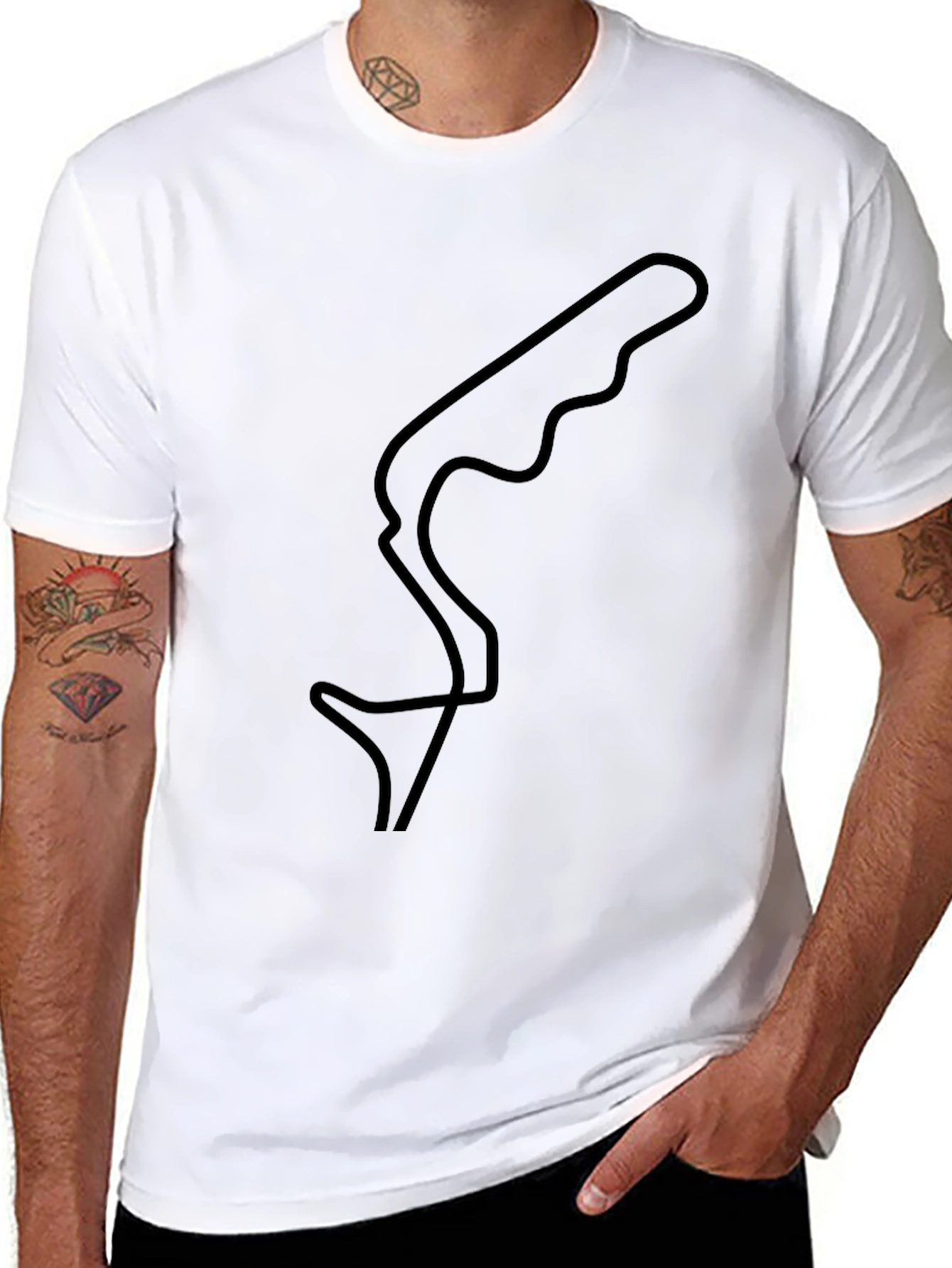 Circuit Track Graphic Tee