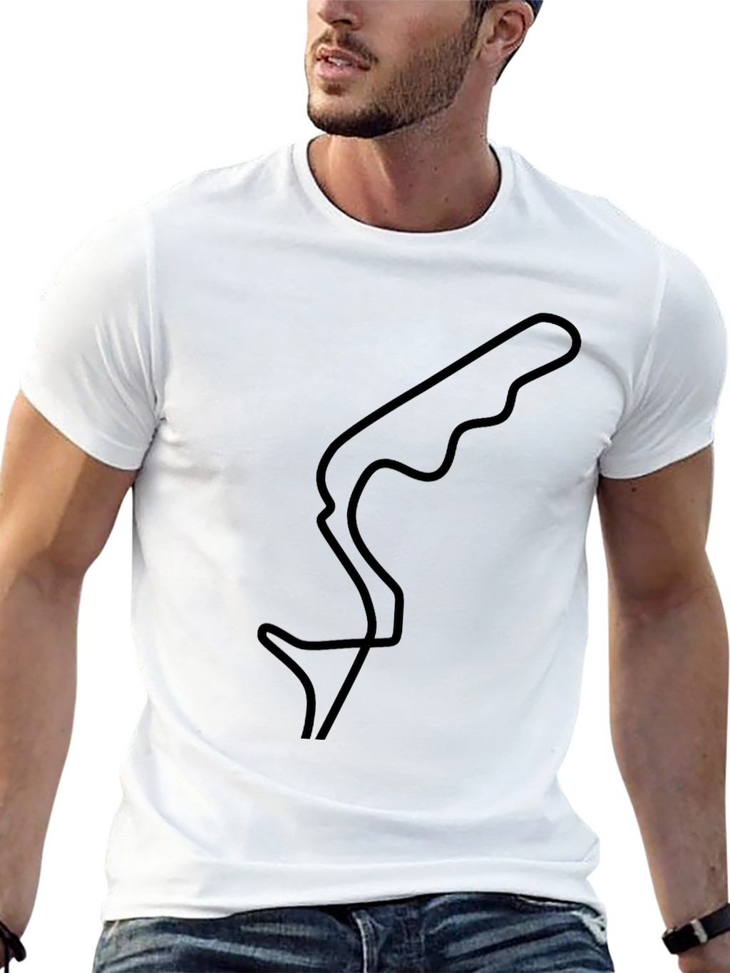 Circuit Track Graphic Tee