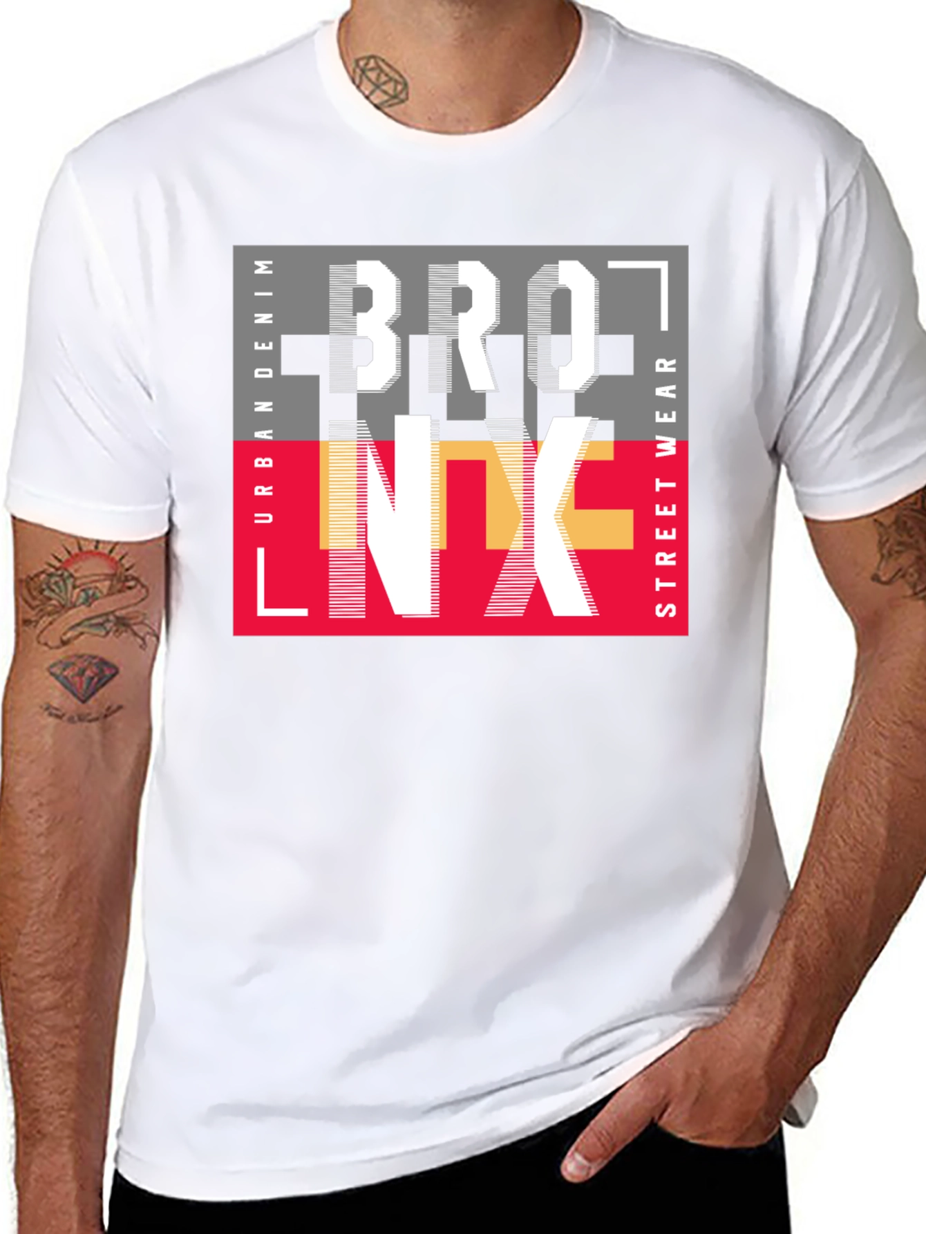 Bronx Graphic Tee - Urban Streetwear Style