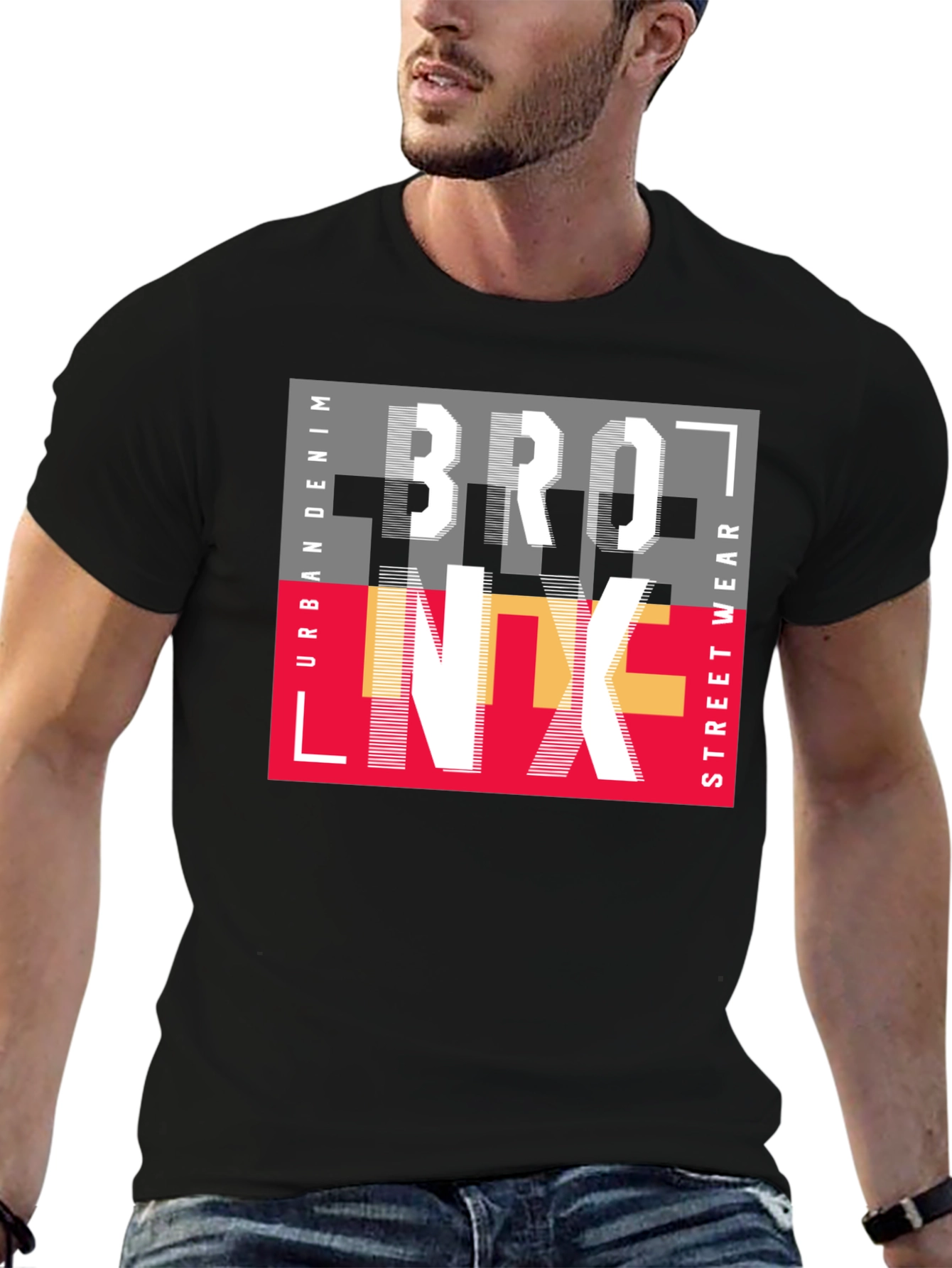 Bronx Graphic Tee - Urban Streetwear Style