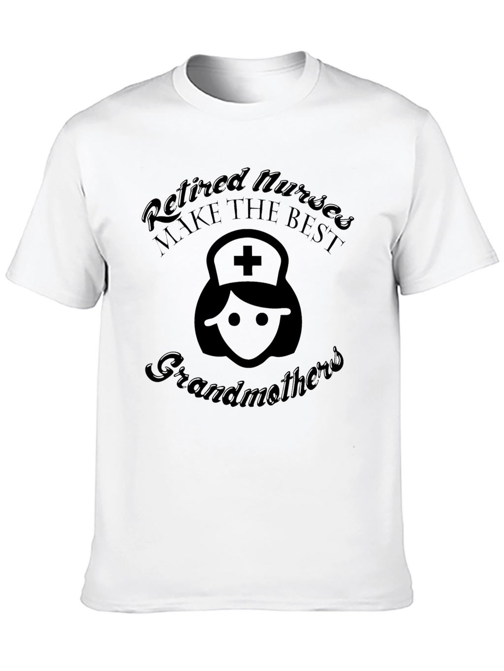 Retired Nurse Grandmother Graphic T-Shirt