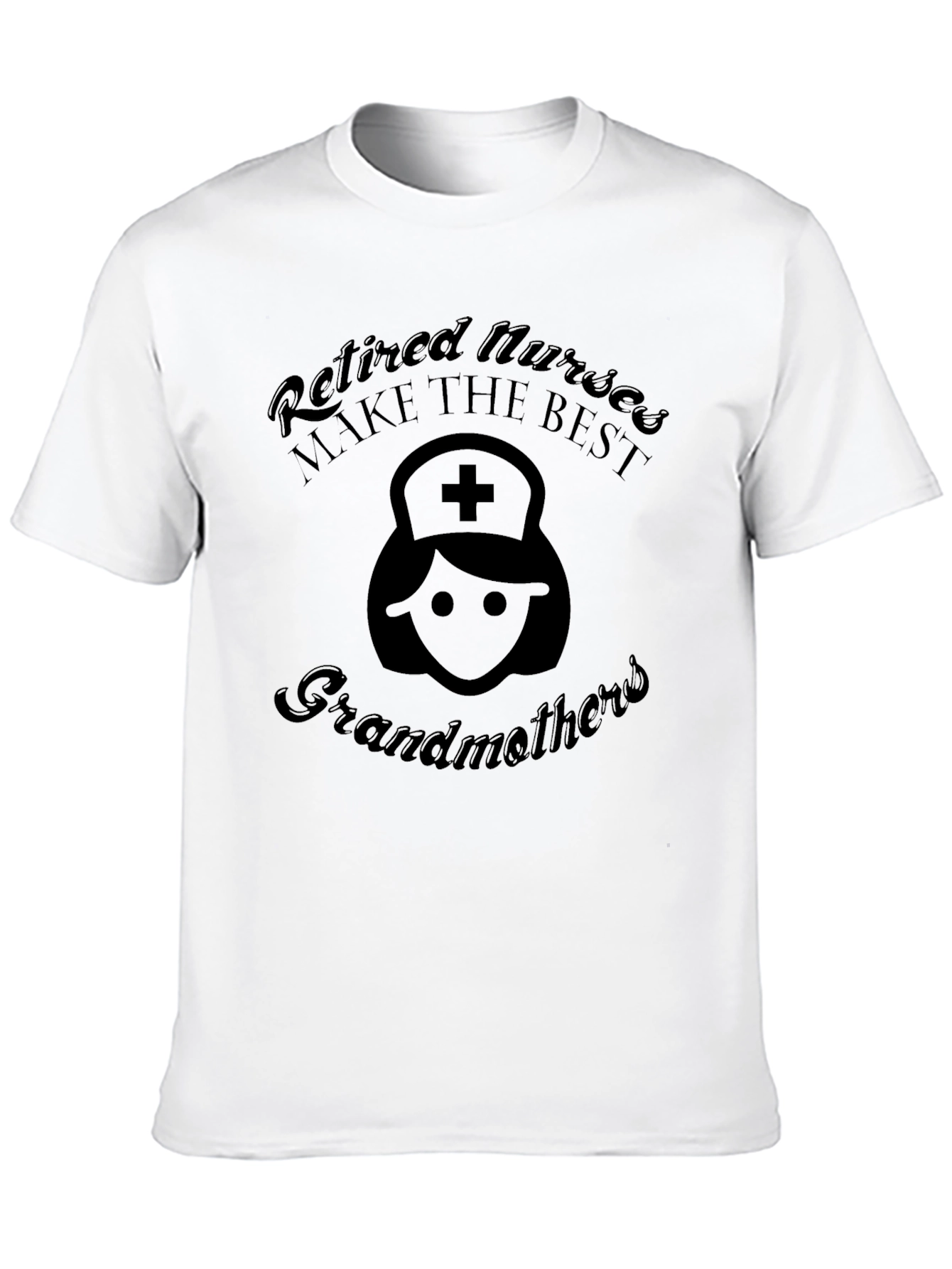 Retired Nurse Grandmother Graphic T-Shirt