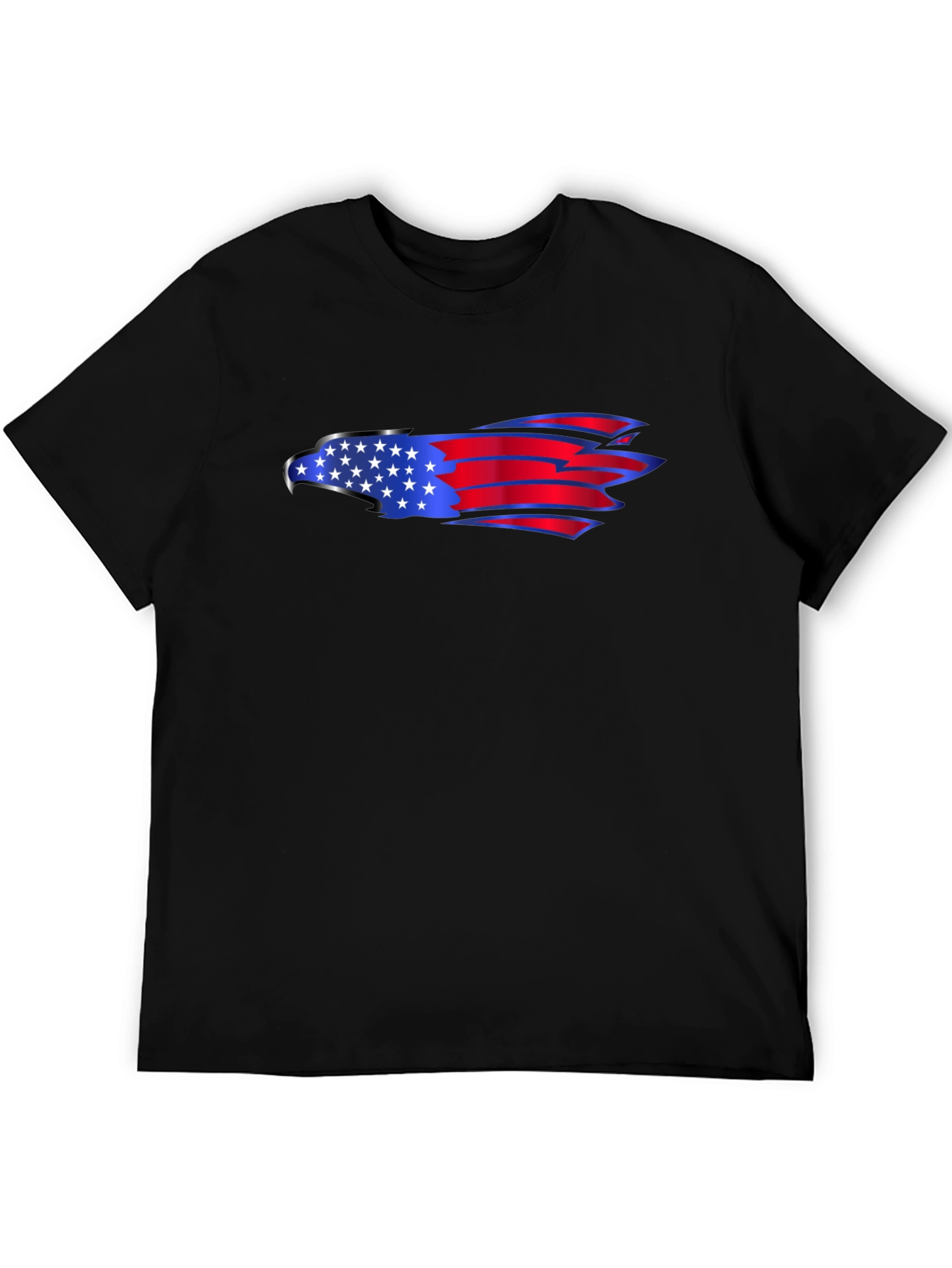 American Flag Eagle Graphic Tee