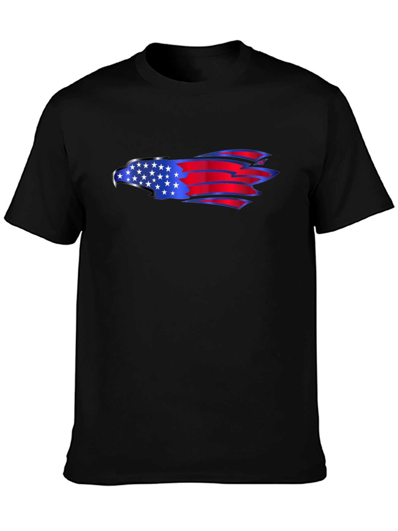 American Flag Eagle Graphic Tee