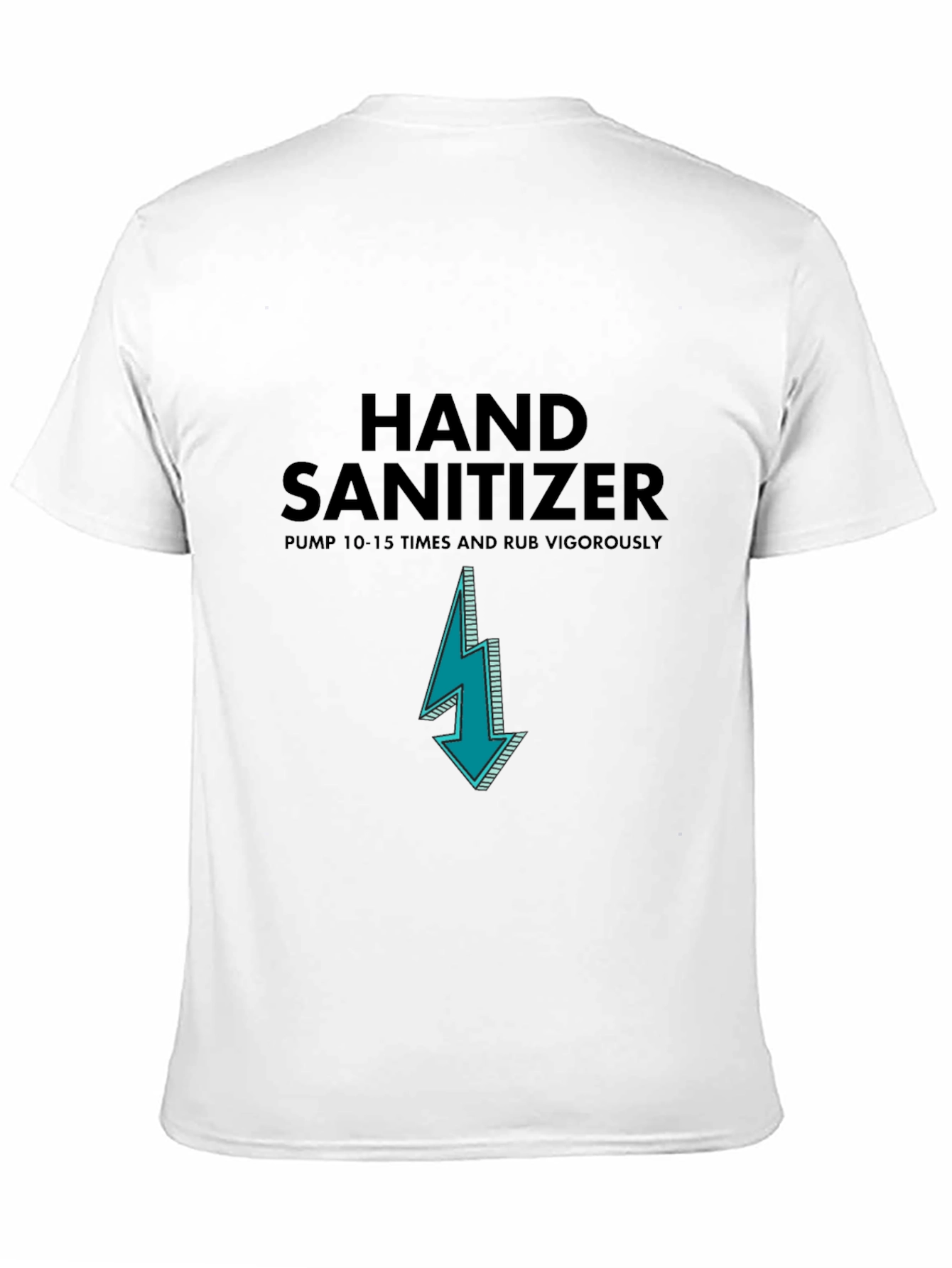 Hand Sanitizer T-Shirt - Novelty Design