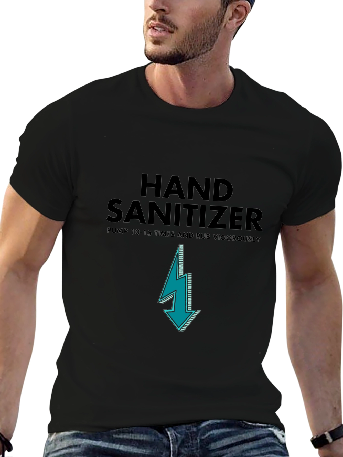 Hand Sanitizer T-Shirt - Novelty Design