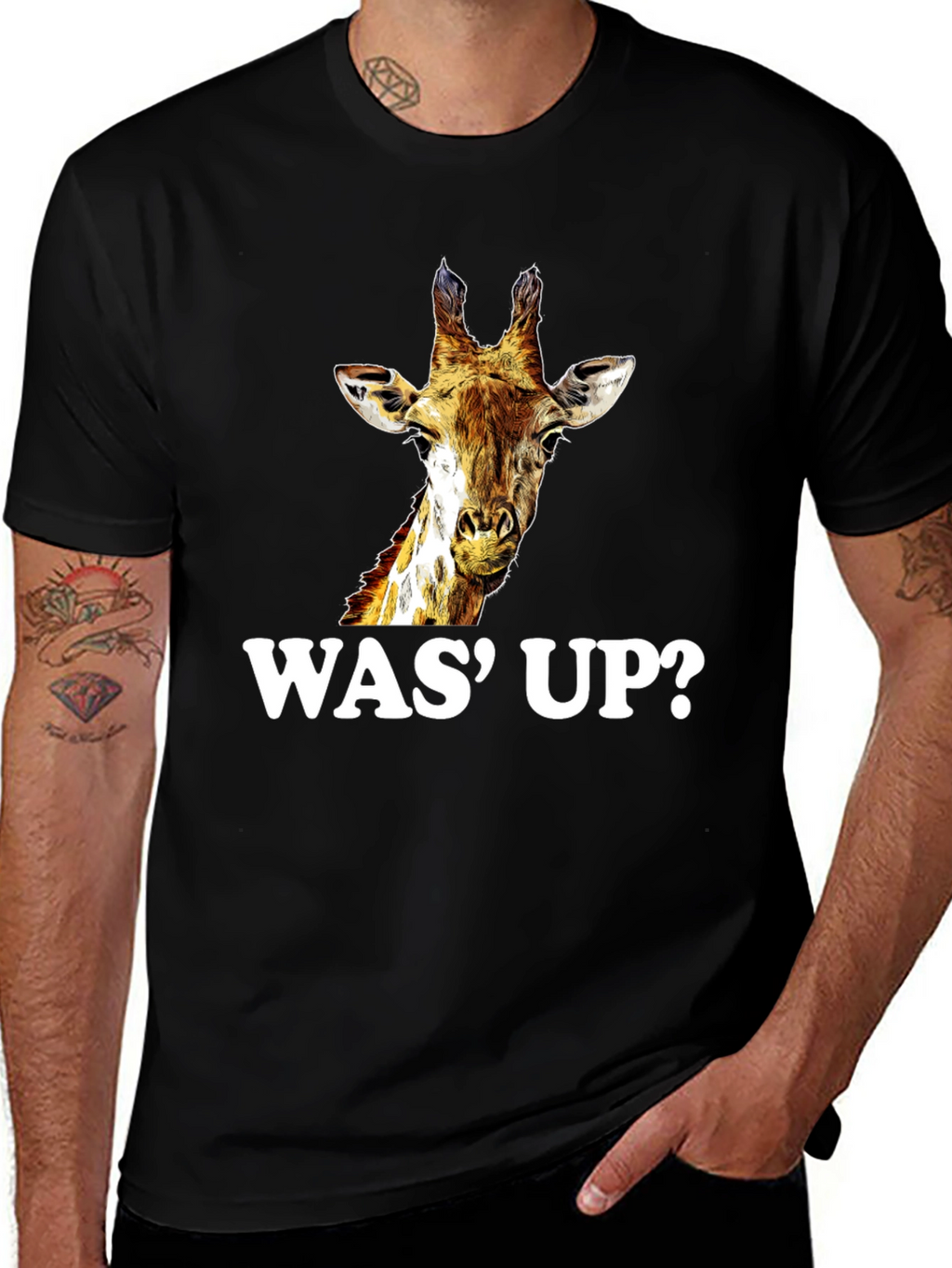 Giraffe Was Up? Graphic Tee