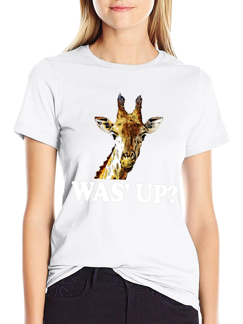 Giraffe Was Up? Graphic Tee
