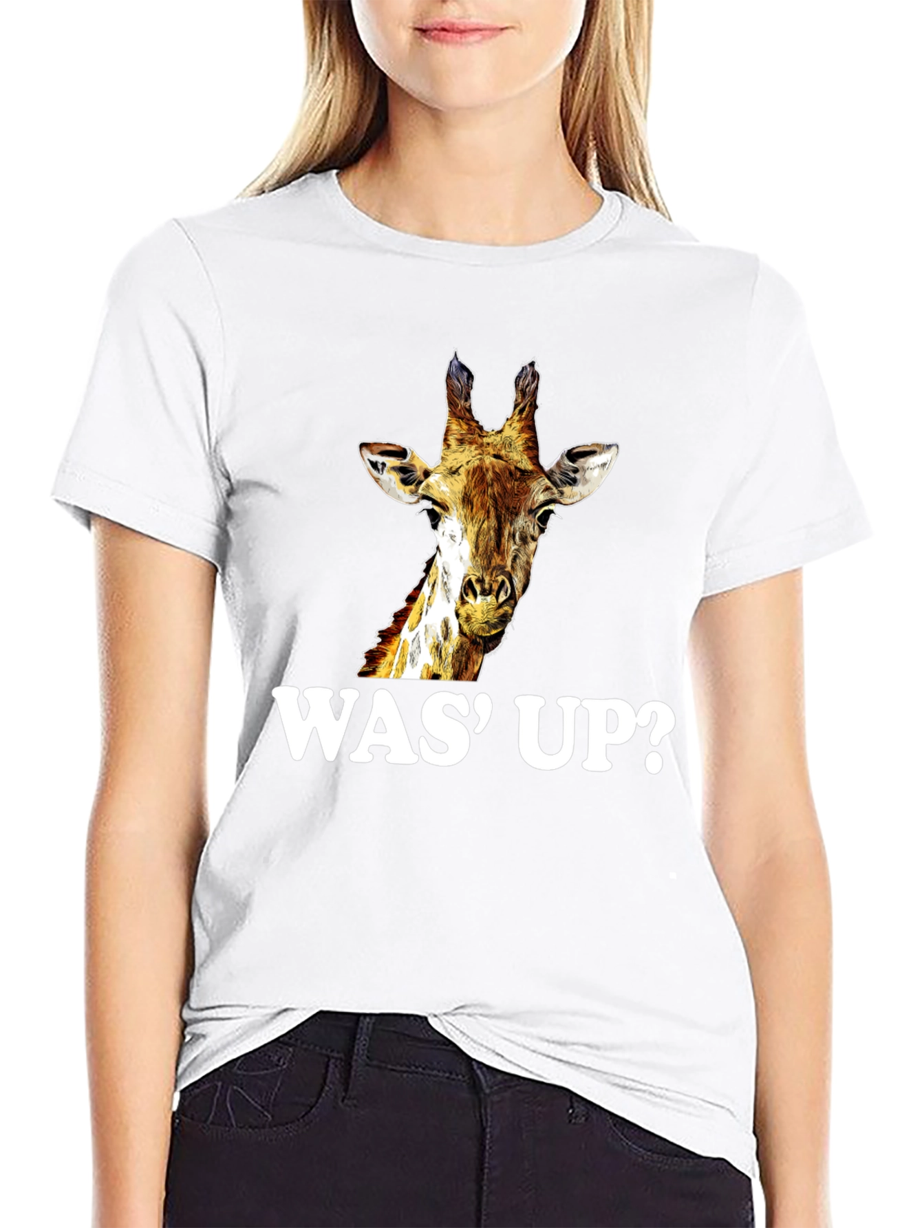 Giraffe Was Up? Graphic Tee