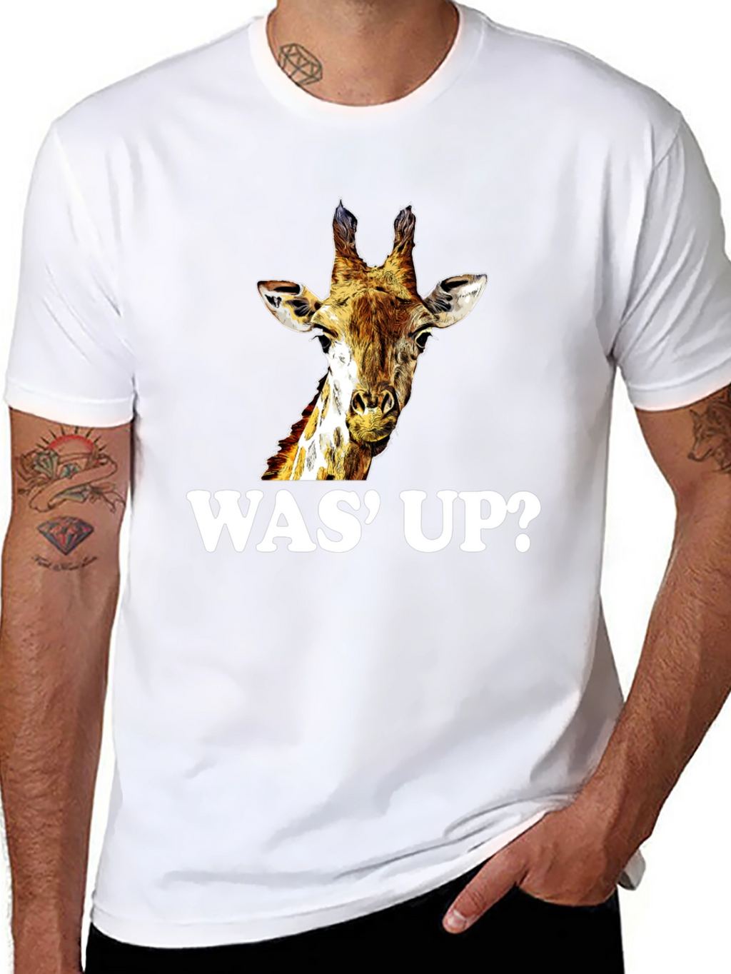 Giraffe Was Up? Graphic Tee