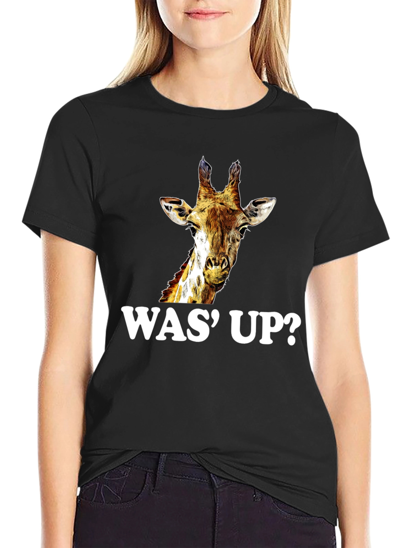Giraffe Was Up? Graphic Tee