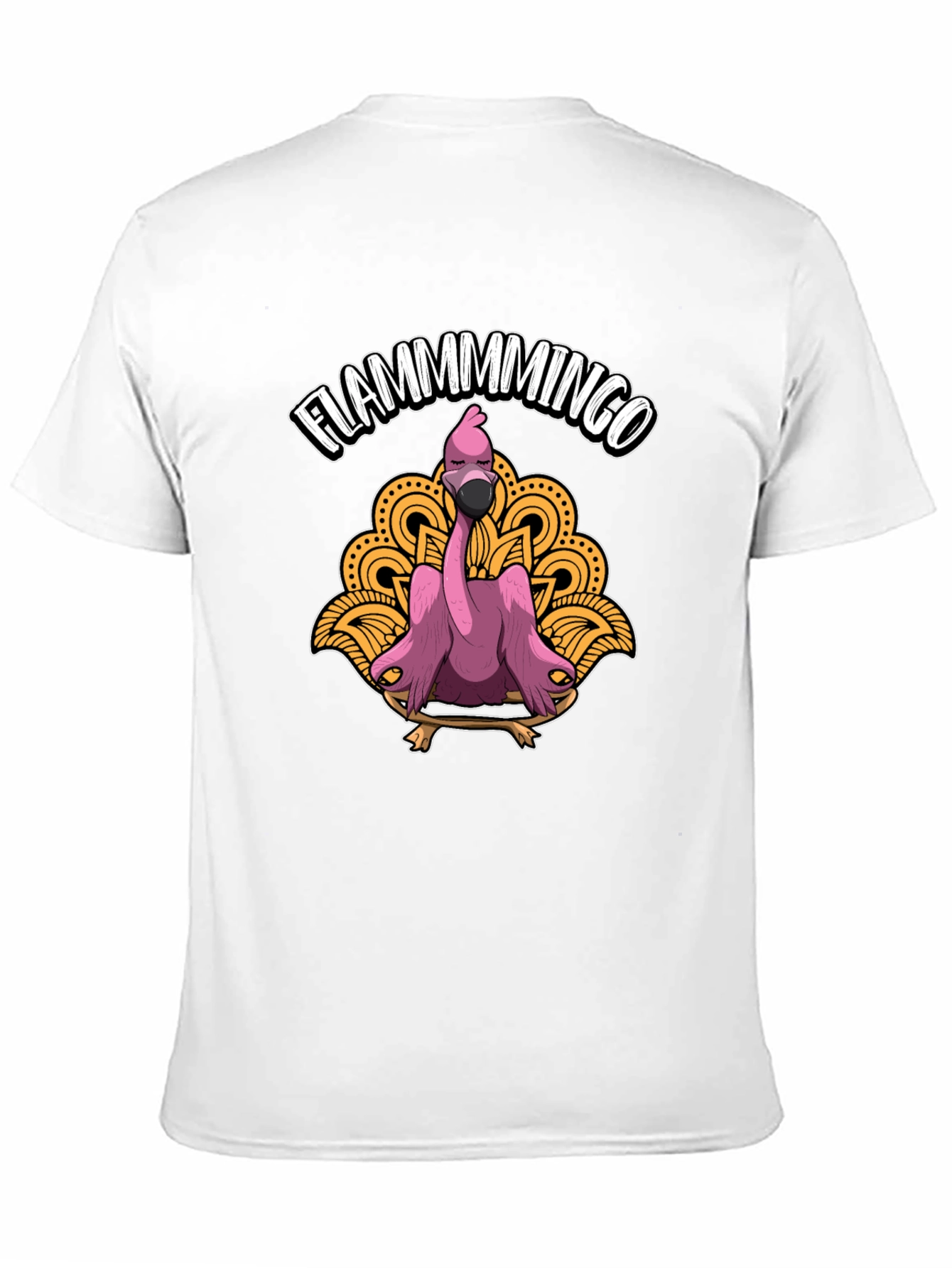 Flamingo Graphic Tee - Funny Animal T-Shirt