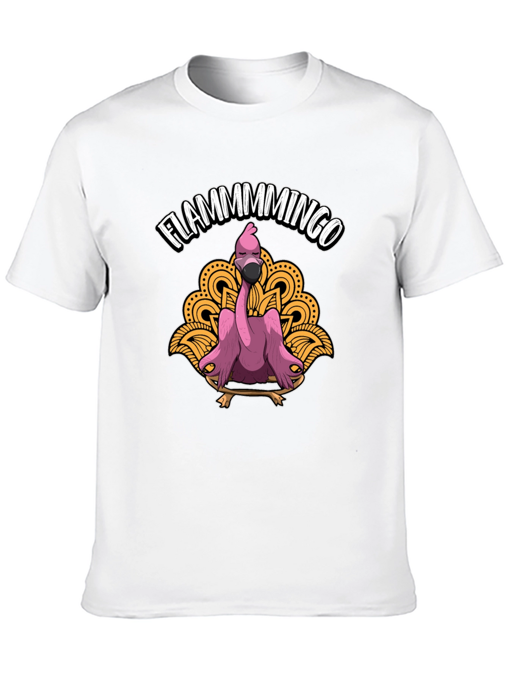 Flamingo Graphic Tee - Funny Animal T-Shirt