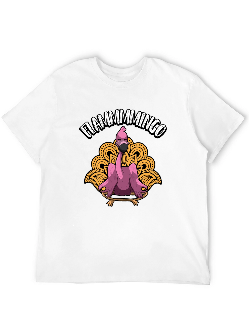 Flamingo Graphic Tee - Funny Animal T-Shirt