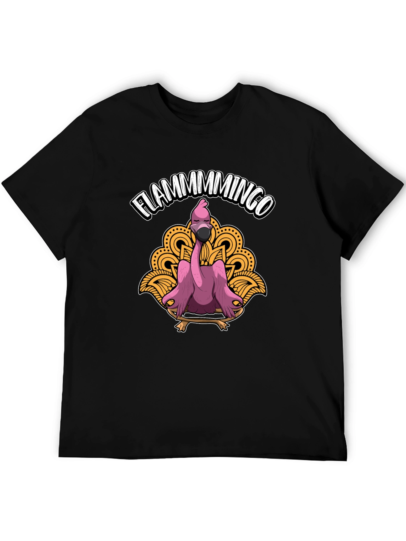 Flamingo Graphic Tee - Funny Animal T-Shirt
