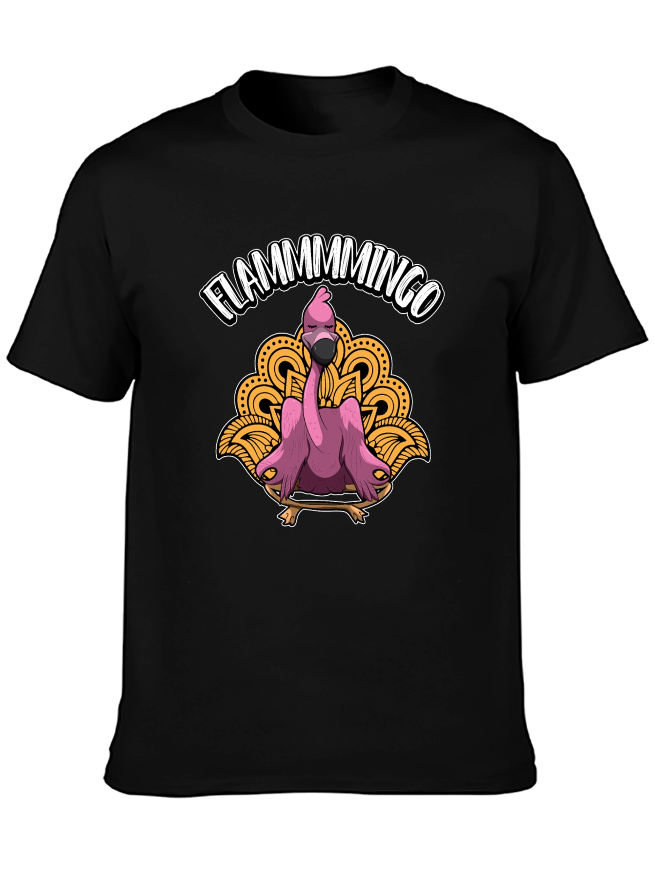 Flamingo Graphic Tee - Funny Animal T-Shirt