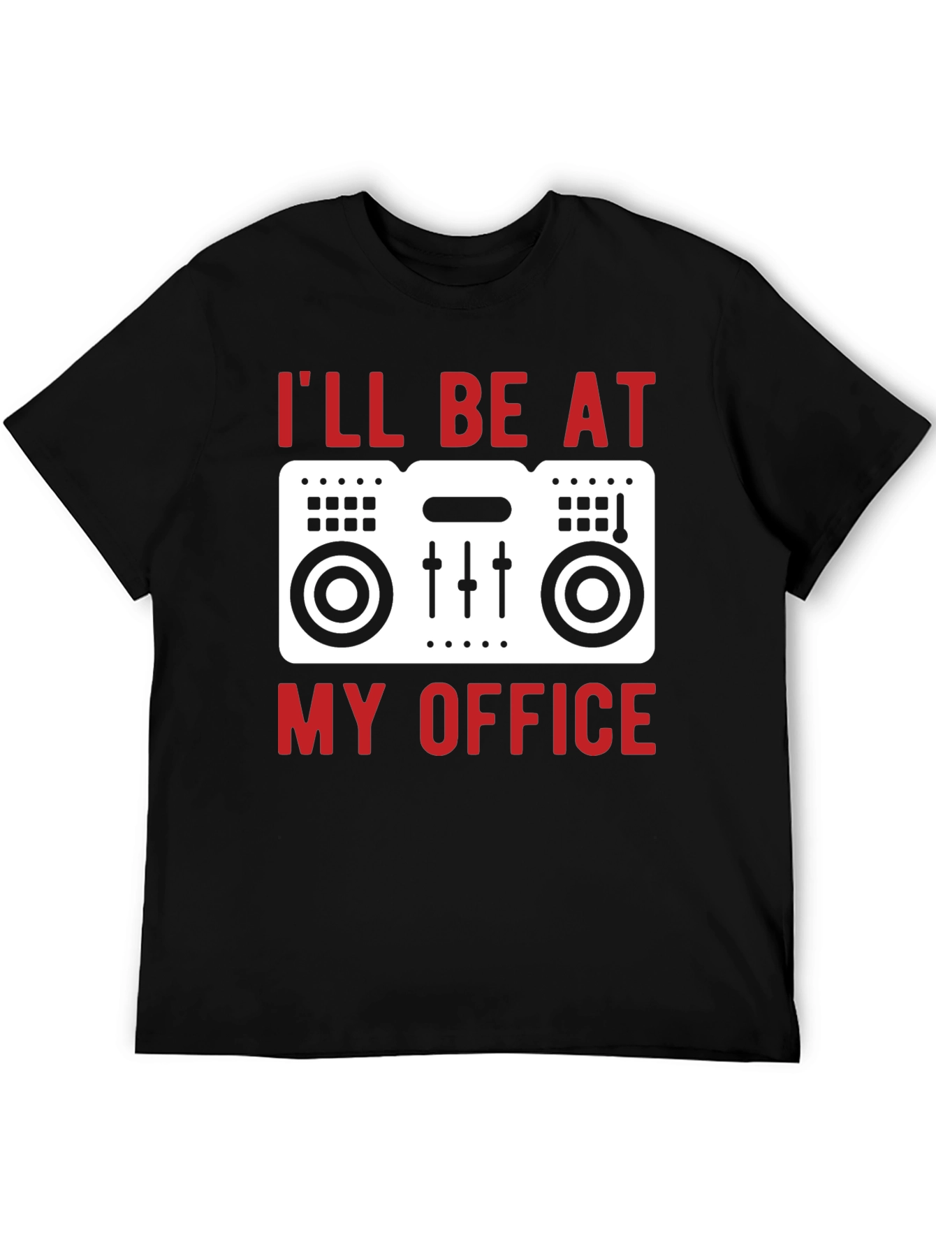 DJs Office T-Shirt - Music Mixer Tee
